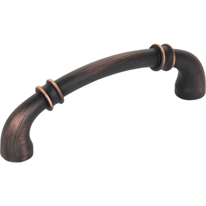 Jeffrey Alexander 445-96DBAC Marie 96 mm Center-to-Center Bar Pull Brushed Oil Rubbed Bronze
