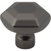 Top Knobs TK3200AG Dustin 1 1/4" Length Geometric Knob Ash Gray - KnobDepot