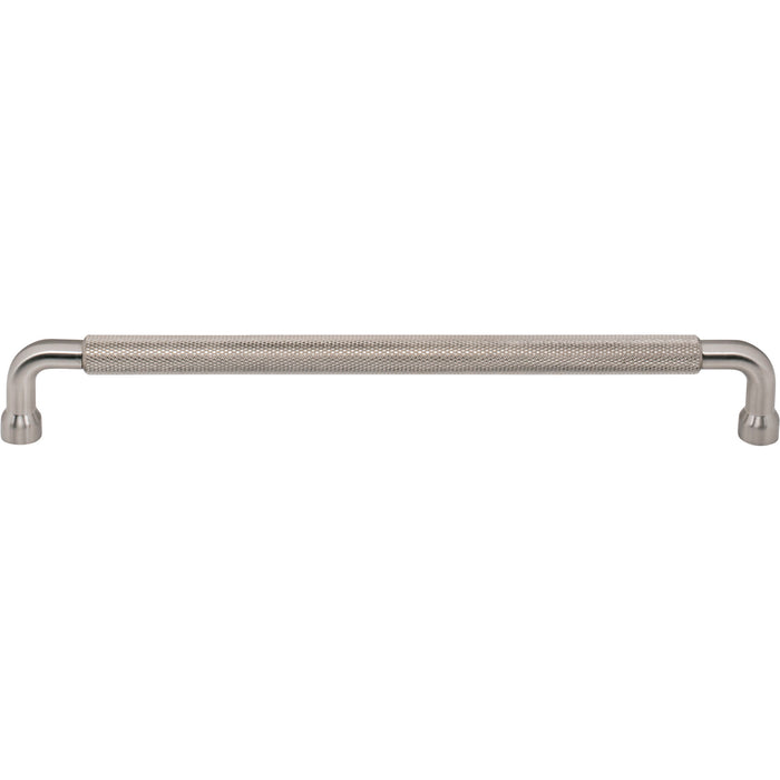 Top Knobs TK3266BSN Garrison 8 13/16" Center to Center Bar Pull Brushed Satin Nickel - KnobDepot