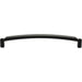 Top Knobs TK3177BLK Haddonfield 12" Center to Center Appliance Pull Flat Black - KnobDepot