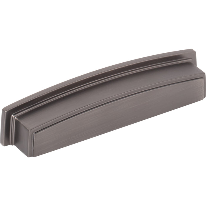 Jeffrey Alexander 141-128BNBDL Renzo 128 mm Center-to-Center Cup/Bin Pull Brushed Pewter