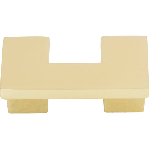 Atlas Homewares A845-FG U Turn 1 1/4in (32mm) Center to Center Bar Pull French Gold - KnobDepot