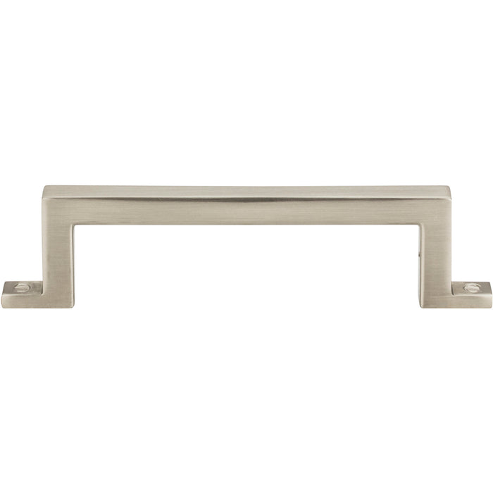 Atlas Homewares 385-BRN Campaign 3 3/4in Center to Center Bar Pull Brushed Nickel