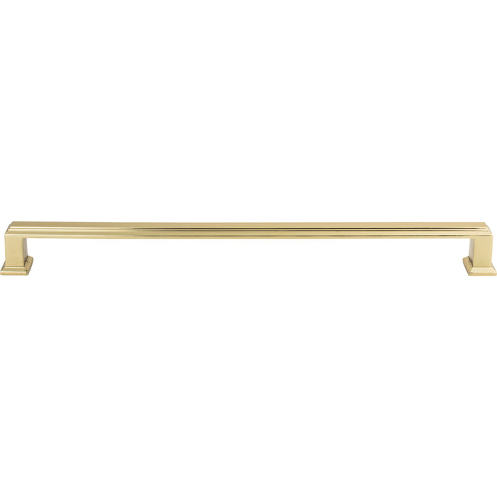 Atlas Homewares 337-FG Sutton Place 11 5/16in (287mm) Center to Center Bar Pull French Gold - KnobDepot