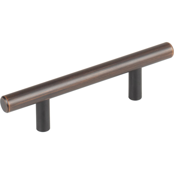 Elements 136DBB Naples 3" Center-to-Center Bar Pull Dark Brushed Bronze