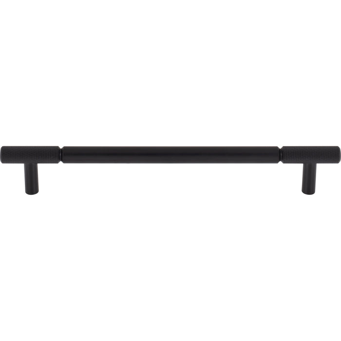 Top Knobs TK3243BLK Prestwick 7 9/16" Center to Center Bar Pull Flat Black - KnobDepot