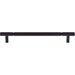 Top Knobs TK3243BLK Prestwick 7 9/16" Center to Center Bar Pull Flat Black - KnobDepot