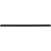 Top Knobs TK3286BLK Radcliffe 12" Center to Center Pull Backplate Flat Black - KnobDepot