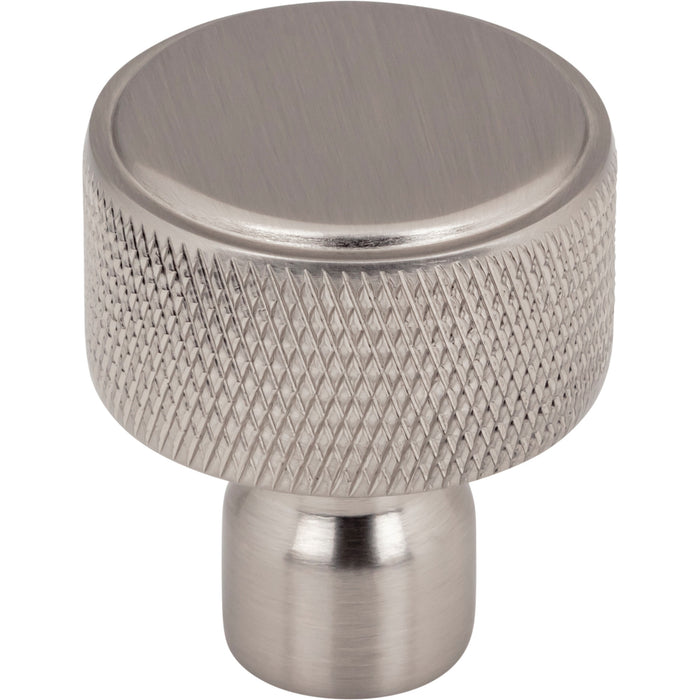 Top Knobs TK3260BSN Garrison 1 1/8" Length Round Knob Brushed Satin Nickel - KnobDepot