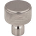Top Knobs TK3260BSN Garrison 1 1/8" Length Round Knob Brushed Satin Nickel - KnobDepot