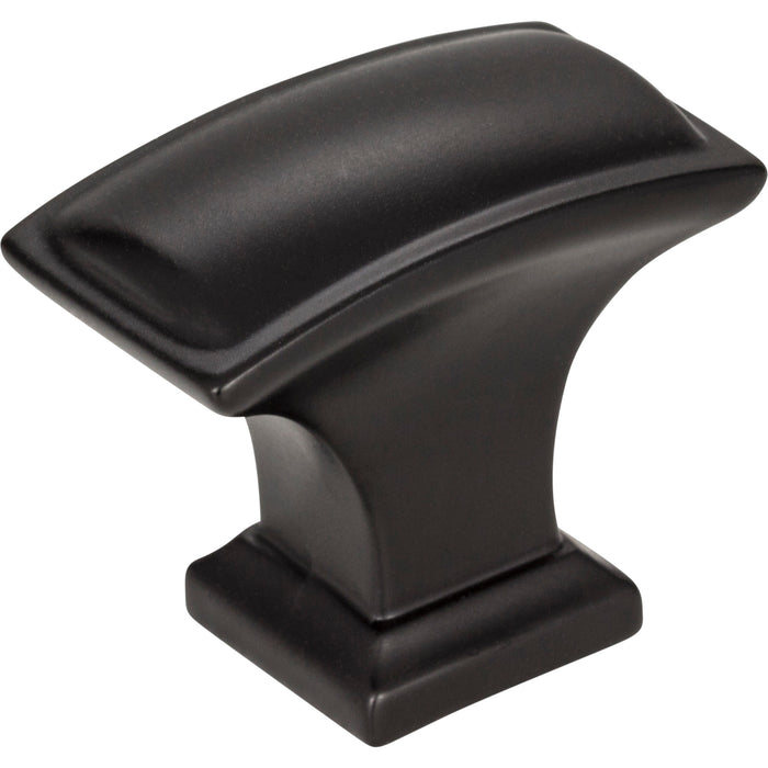 Jeffrey Alexander 435L-MB Annadale 1-1/2" Length Rectangle Knob Matte Black