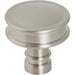Top Knobs TK3140BSN Cranford 1 1/4" Diameter Round Knob Brushed Satin Nickel - KnobDepot