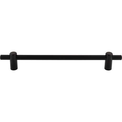 Top Knobs TK3258BLK Dempsey 12" Center to Center Bar Pull Flat Black - KnobDepot