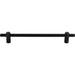 Top Knobs TK3258BLK Dempsey 12" Center to Center Bar Pull Flat Black - KnobDepot