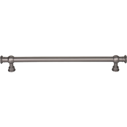 Top Knobs TK3125AG Ormonde 8 13/16" Center to Center Bar Pull Ash Gray - KnobDepot