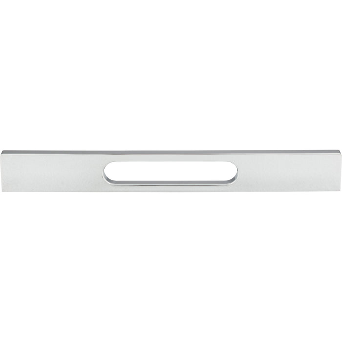 Atlas Homewares A889-CH Level 8 13/16in (224mm) Center to Center Bar Pull Polished Chrome - KnobDepot