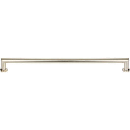 Top Knobs TK3156PN Morris 12" Center to Center Bar Pull Polished Nickel - KnobDepot