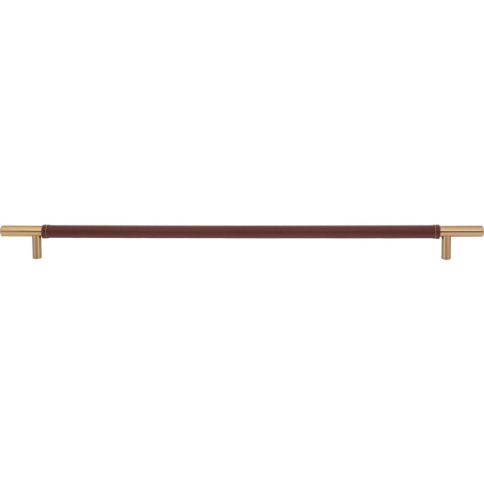 Atlas Homewares AP05-OW-WB Zanzibar 17in Center to Center Appliance Pull Warm Brass