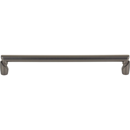 Top Knobs TK3135AG Florham 7 9/16" Center to Center Bar Pull Ash Gray - KnobDepot