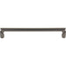Top Knobs TK3135AG Florham 7 9/16" Center to Center Bar Pull Ash Gray - KnobDepot
