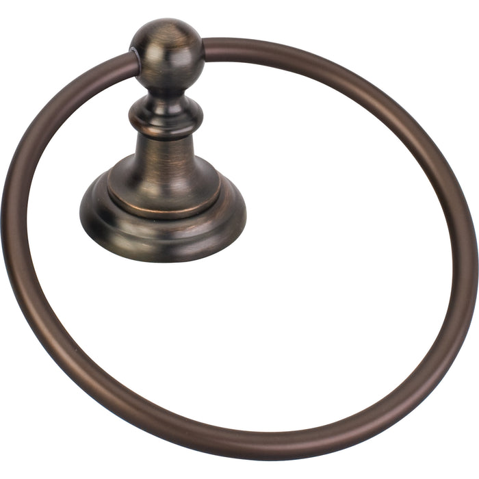 Elements BHE5-06DBAC Fairview Brushed Oil Rubbed Bronze Towel Ring - Contractor Packed Brushed Oil Rubbed Bronze