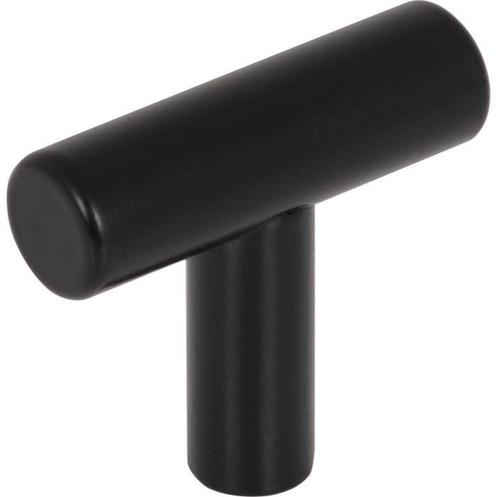 Elements 39SSMB Naples 1-9/16" Length Bar Knob Matte Black Stainless Steel