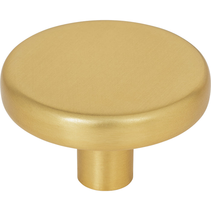 Elements 105L-BG Gibson 1-5/8" Diameter Mushroom Knob Brushed Gold