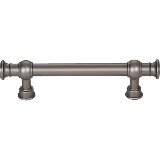 Top Knobs TK3121AG Ormonde 3 3/4" Center to Center Bar Pull Ash Gray - KnobDepot