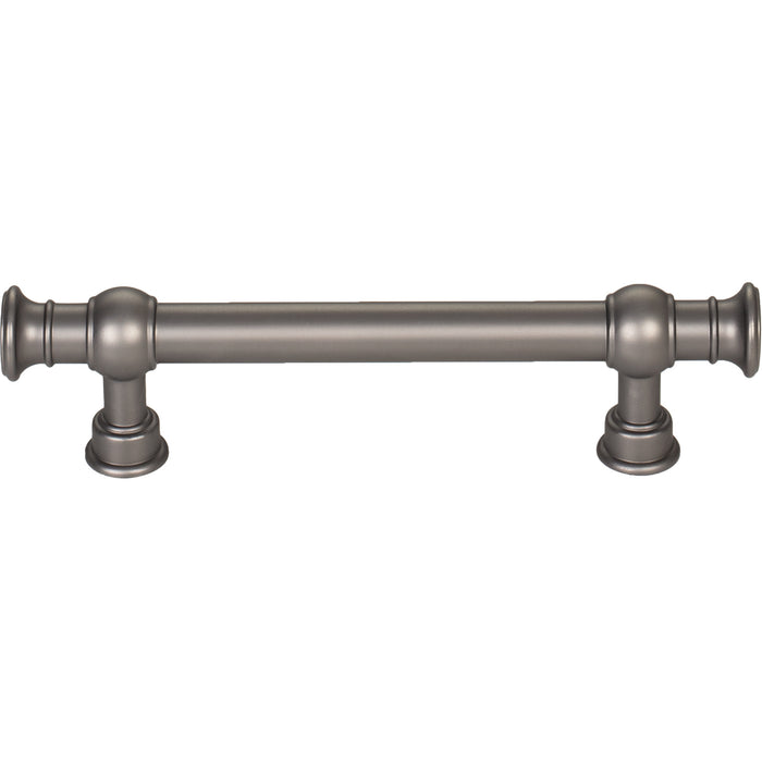 Top Knobs TK3121AG Ormonde 3 3/4" Center to Center Bar Pull Ash Gray - KnobDepot
