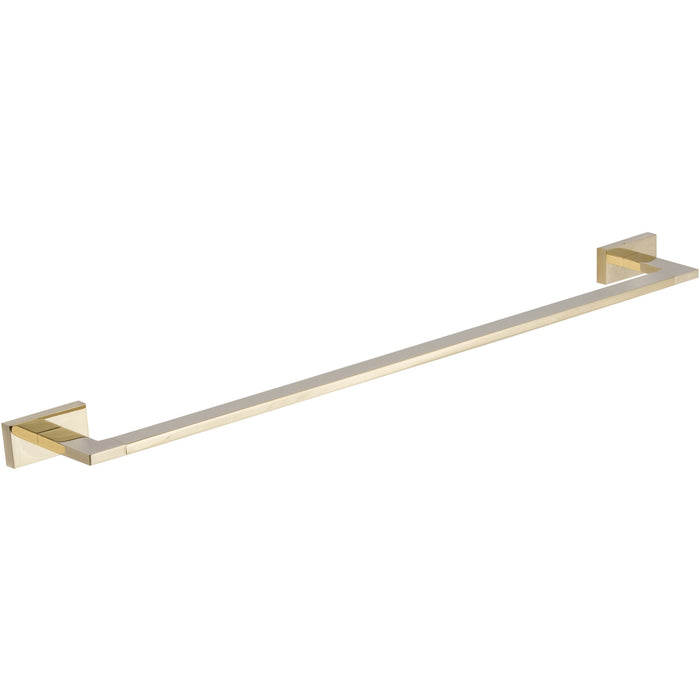 Atlas Homewares AXTB600-FG Axel Single 23 3/4in (603mm) Wall Mounted Towel Bar French Gold - KnobDepot