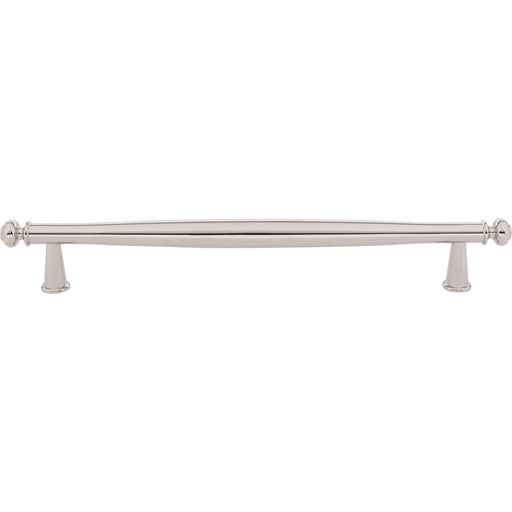 Top Knobs TK3197PN Coddington 12" Center to Center Appliance Pull Polished Nickel - KnobDepot
