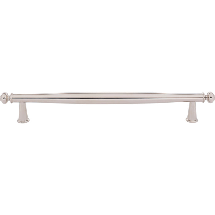 Top Knobs TK3197PN Coddington 12" Center to Center Appliance Pull Polished Nickel - KnobDepot