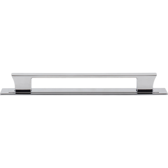 Atlas Homewares A6005-CH Zander 7 9/16in Center to Center Bar Pull Polished Chrome