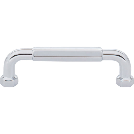 Top Knobs TK3201PC Dustin 3 3/4" Center to Center Bar Pull Polished Chrome - KnobDepot