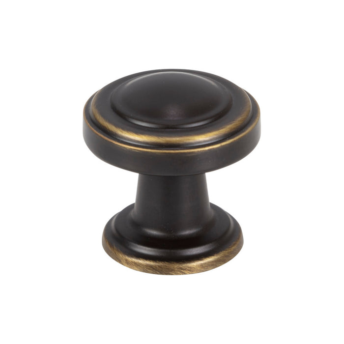 Atlas Homewares 313-CFB Bronte 1 1/8in Diameter Round Knob Cafe Bronze