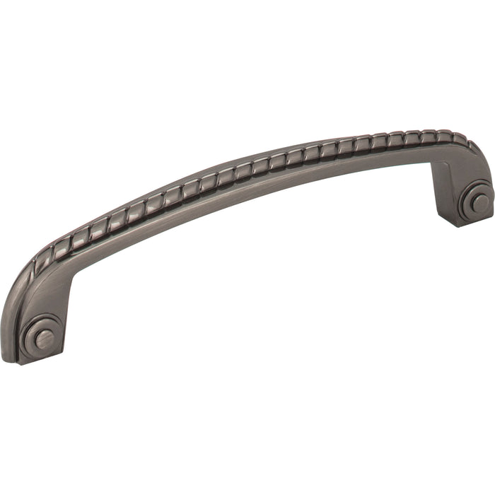 Jeffrey Alexander Z261-128BNB Rhodes Rhodes (128mm) Center-to-Center Bar Pull Brushed Black Nickel