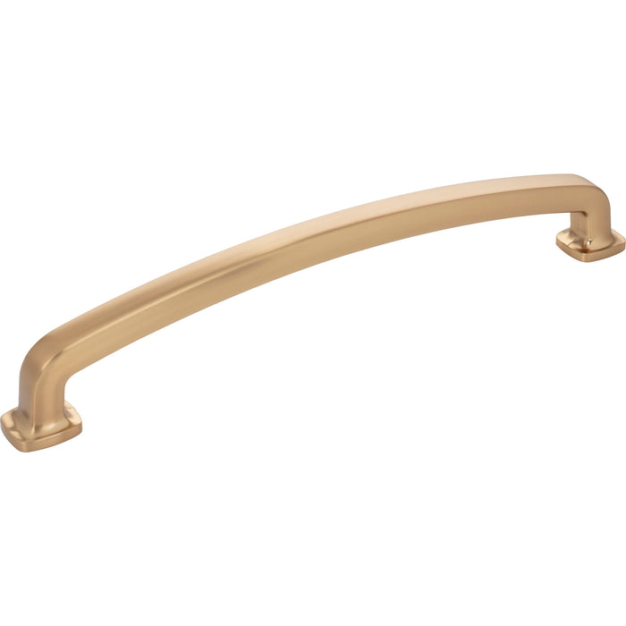 Jeffrey Alexander MO6373-12SBZ Belcastel 1 12" Center-to-Center Appliance Pull Satin Bronze