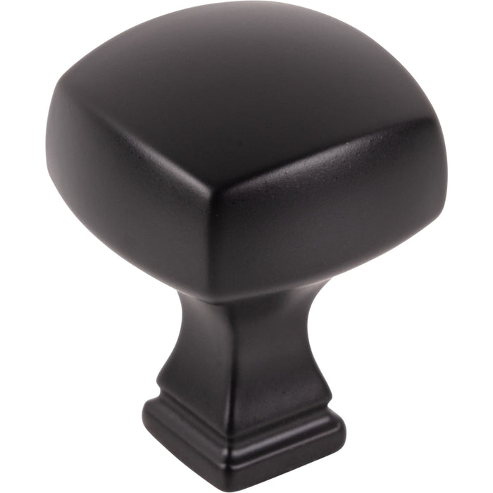 Jeffrey Alexander 278MB Audrey 1-1/8" Diameter Square Knob Matte Black