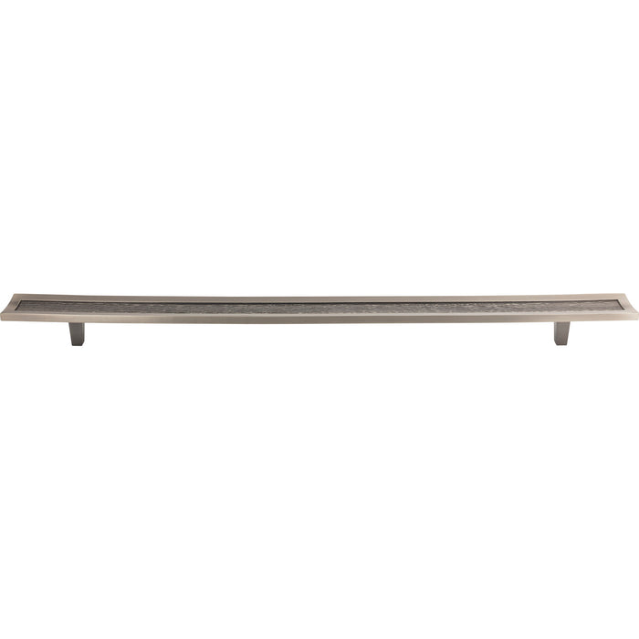 Atlas Homewares AP01-BRN Primitive 14in (356mm) Center to Center Appliance Pull Brushed Nickel - KnobDepot