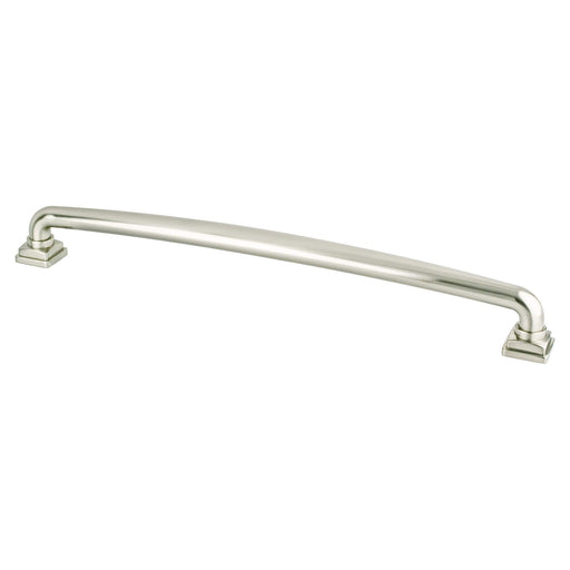 Berenson B-1302-1BPN Tailored Traditional Brushed Nickel Appliance Pull - Knob Depot