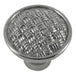 MNG Hardware M-14514 The Rattan Collection Polished Nickel Round Knob - Knob Depot