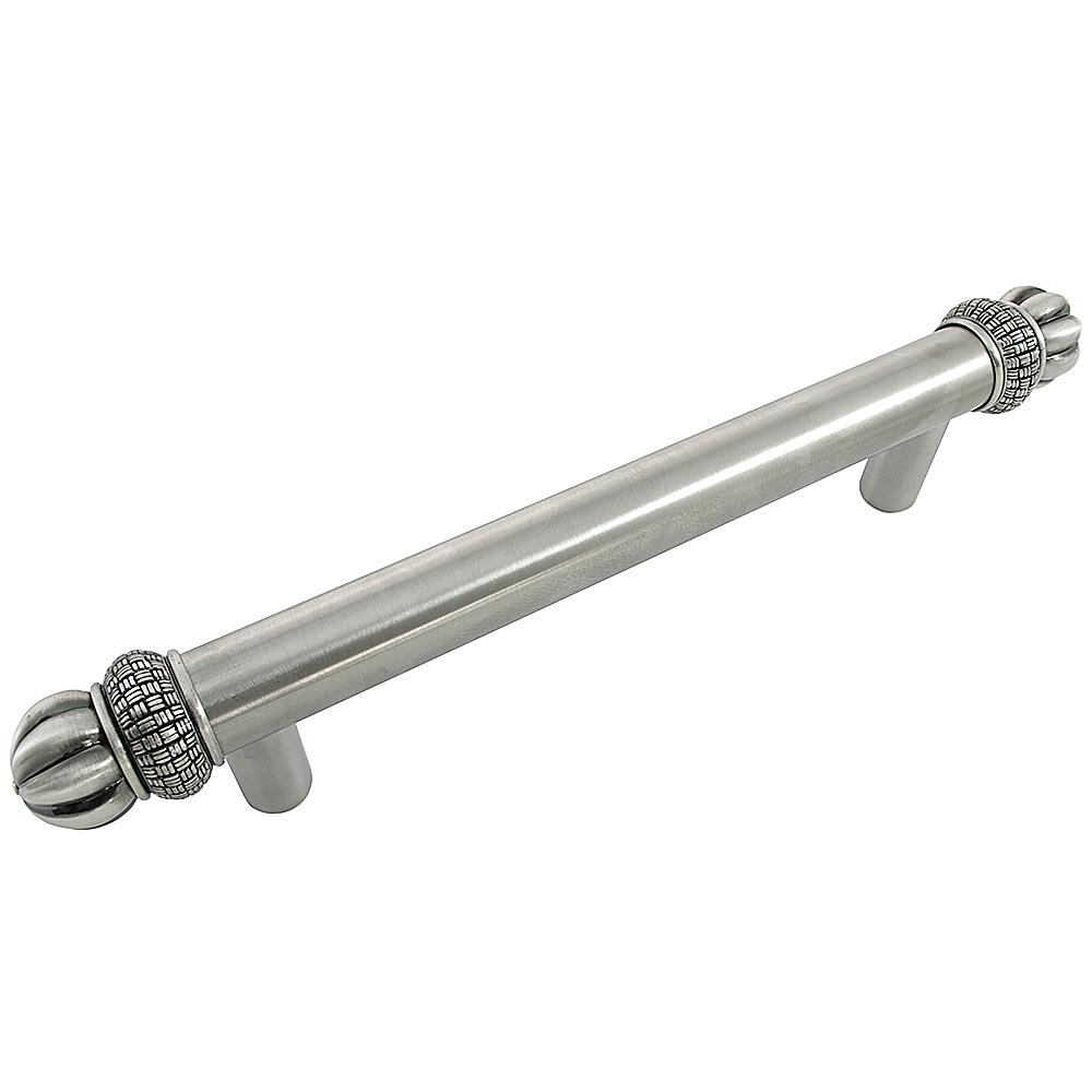 Stainless & Satin Antique Nickel