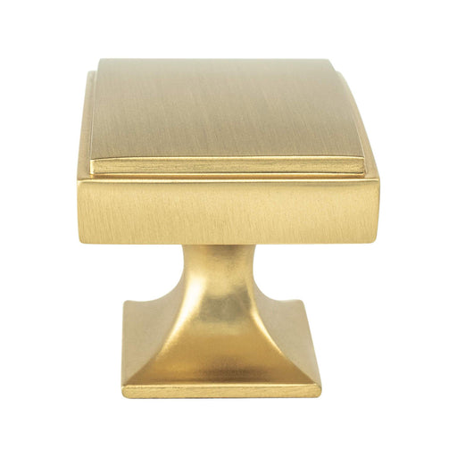 Berenson Hearthstone Knob Modern Brushed Gold 2158-1MDB-P - Knob Depot