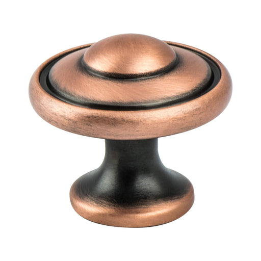Berenson B-2923-1BAC Euro Traditions Brushed Antique Copper Round Knob - Knob Depot