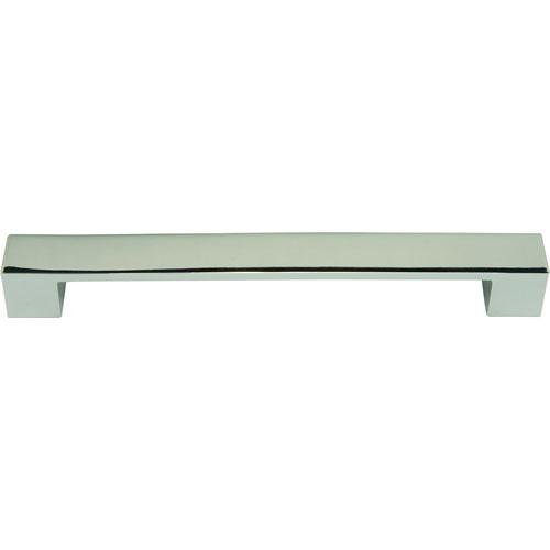 Atlas Homewares AT-A825-PN Wide Square Polished Nickel Square Pull - Knob Depot