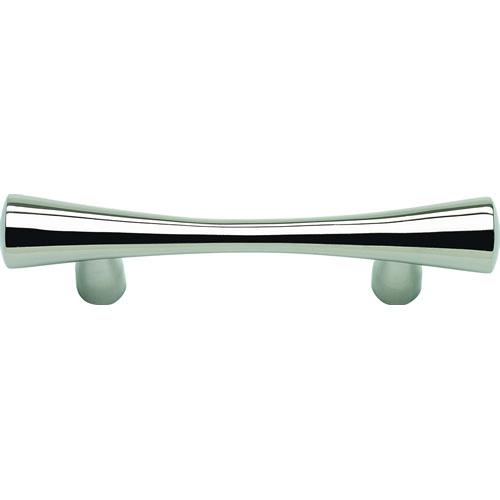 Atlas Homewares AT-A850-PS  Fluted Polished Stainless Steel Standard Pull - Knob Depot