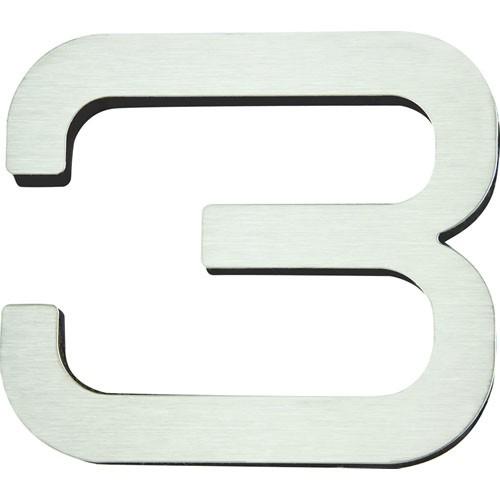 Atlas Homewares AT-PGN3-SS  Paragon - Outside Hardware Stainless Steel House Number - Knob Depot