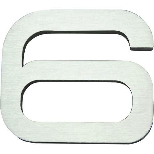 Atlas Homewares AT-PGN6-SS  Paragon - Outside Hardware Stainless Steel House Number - Knob Depot