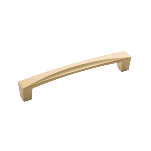 Hickory Hardware H-H076131-FUB Contemporary/Crest Flat Ultra Brass D-Pull - Knob Depot