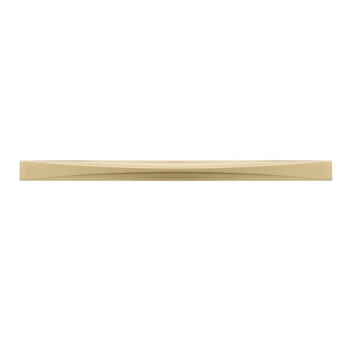 Hickory Hardware H-H076134-FUB Contemporary/Crest Flat Ultra Brass D-Pull - Knob Depot